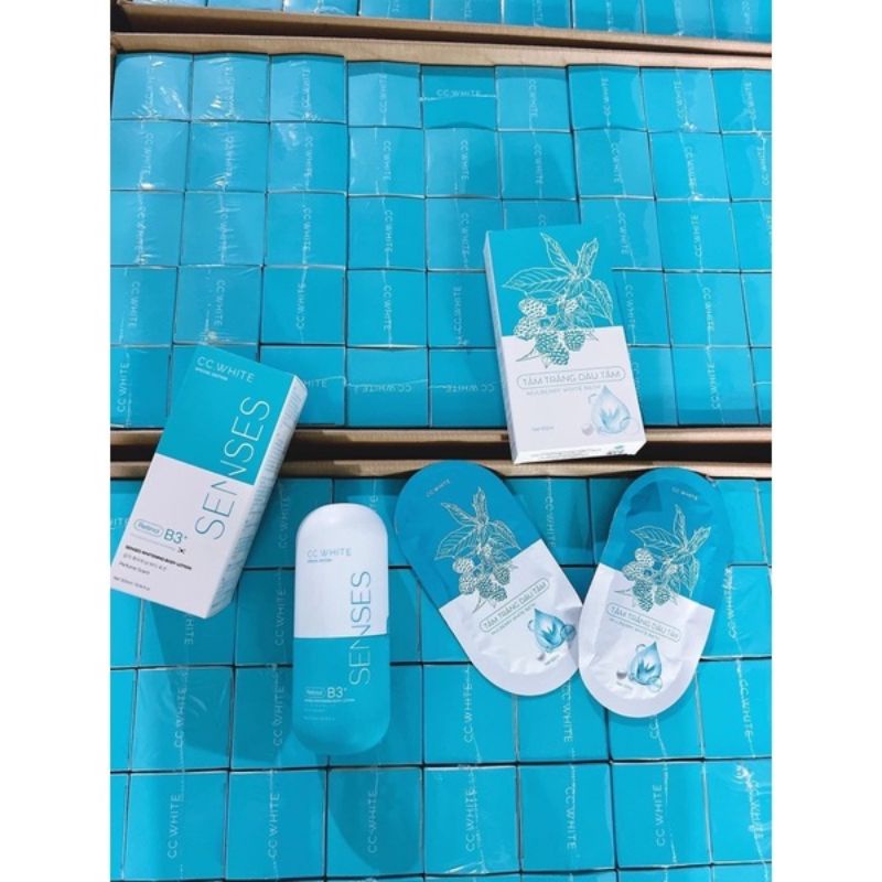 Mua 1 tặng 2. Kem trắng da Body Senses_ CC White.