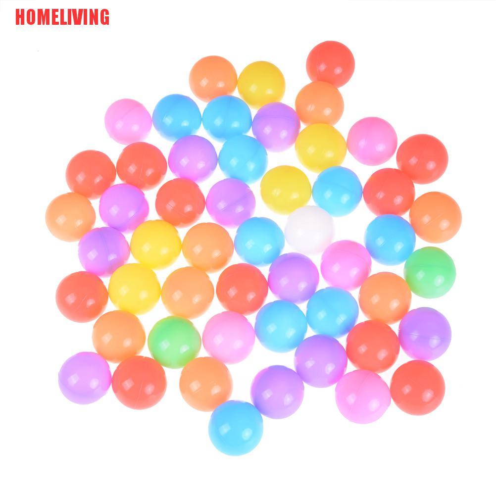 Set 10 Quả Bóng Nhựa Mềm Thân Thiện Với Môi Trường Đồ Chơi Cho Bé