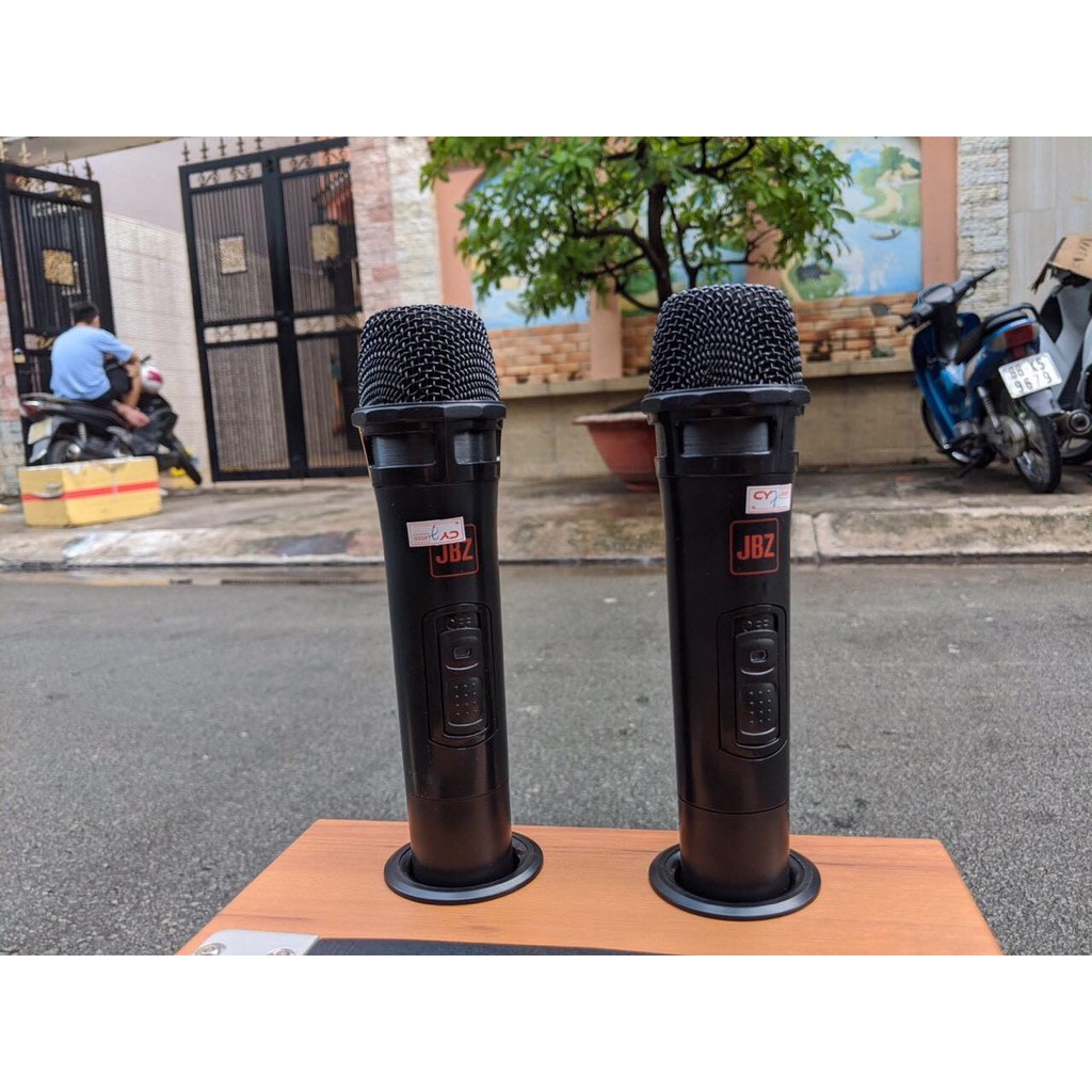 [Rẻ Vô Địch] Loa kéo JBZ J7 – Loa karaoke di động + Kèm 2 Micro không dây