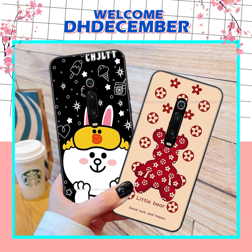 Ốp lưng Xiaomi MI 9T / MI 9T PRO / K20 / K20 PRO in hình gấu K@ws, gấu nâu, dor@emon RẺ- ĐẸP- BỀN