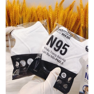   CAO CẤP  Hộp 30 cái khẩu trang N95 chính hãng vải không dệt 5 lớp kháng khuẩn lọc bụi mịn PM2.5 