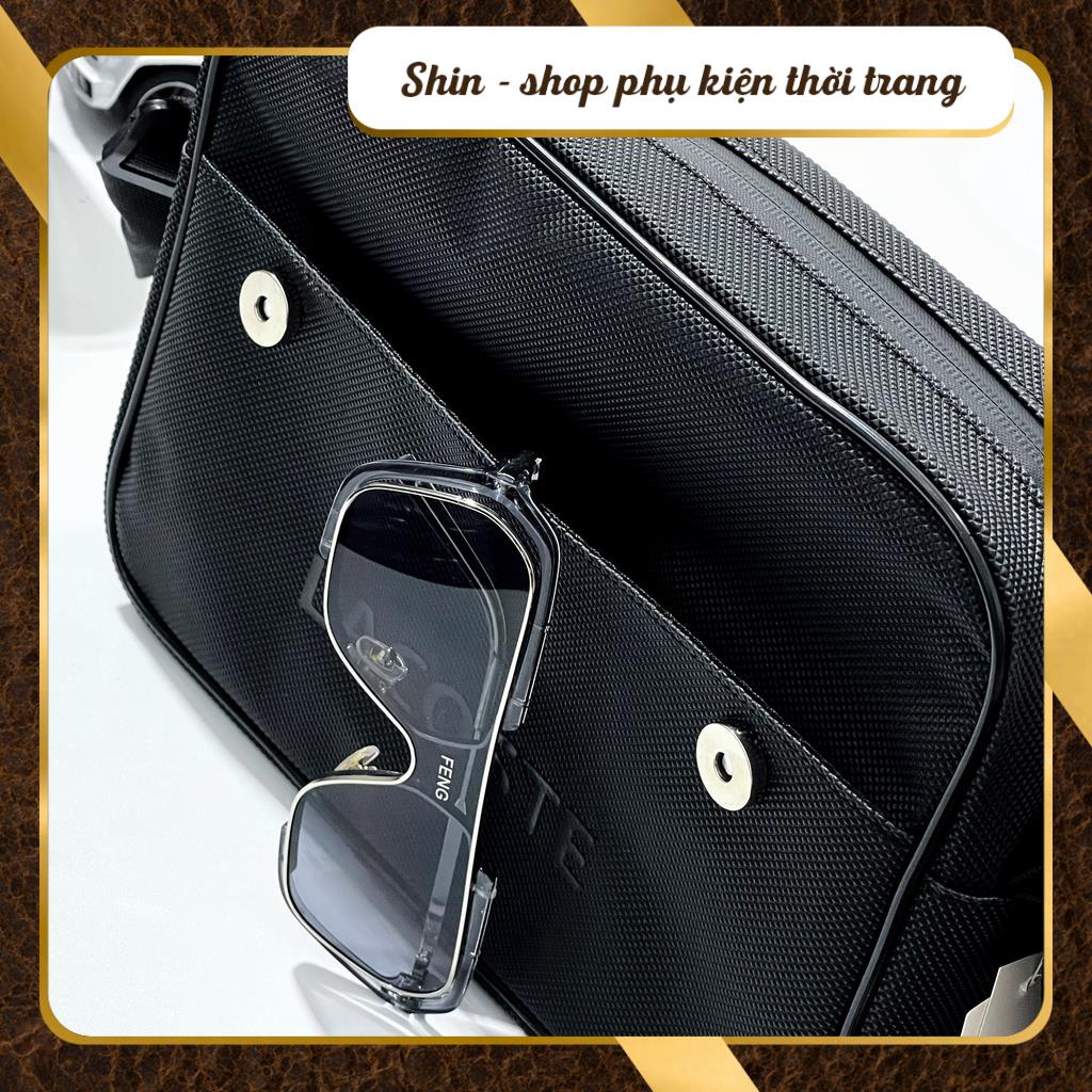Túi đeo chéo - Cặp túi đeo vai nam nữ phong cách Unisex cao cấp nhỏ gọn đi chơi nhiều ngăn chất liệu chống thấm nước | BigBuy360 - bigbuy360.vn