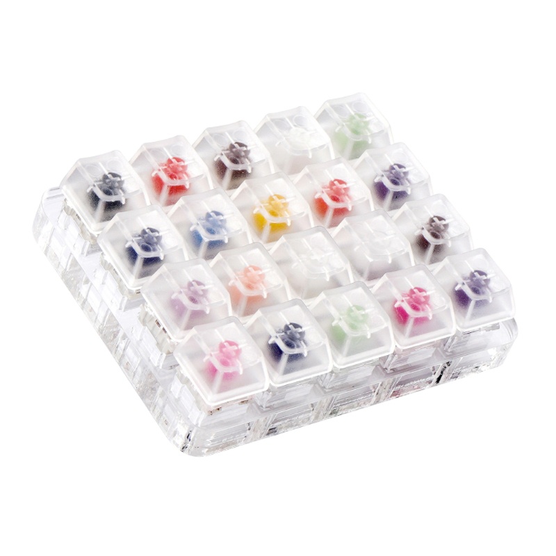 Đế Acrylic Kiểm Tra Công Tắc Cherry MX 12 16 25