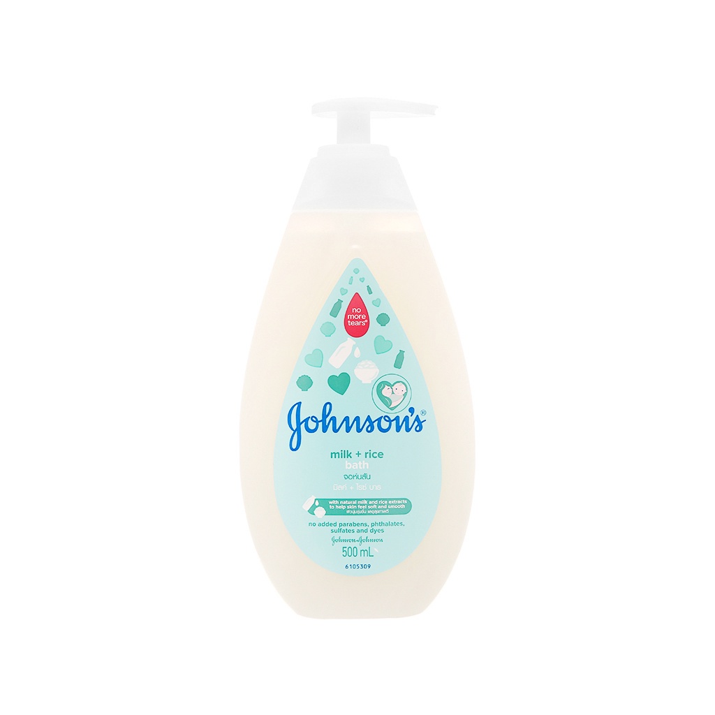 Sữa Tắm Johnson's Baby Chứa Sữa Và Gạo 500ml