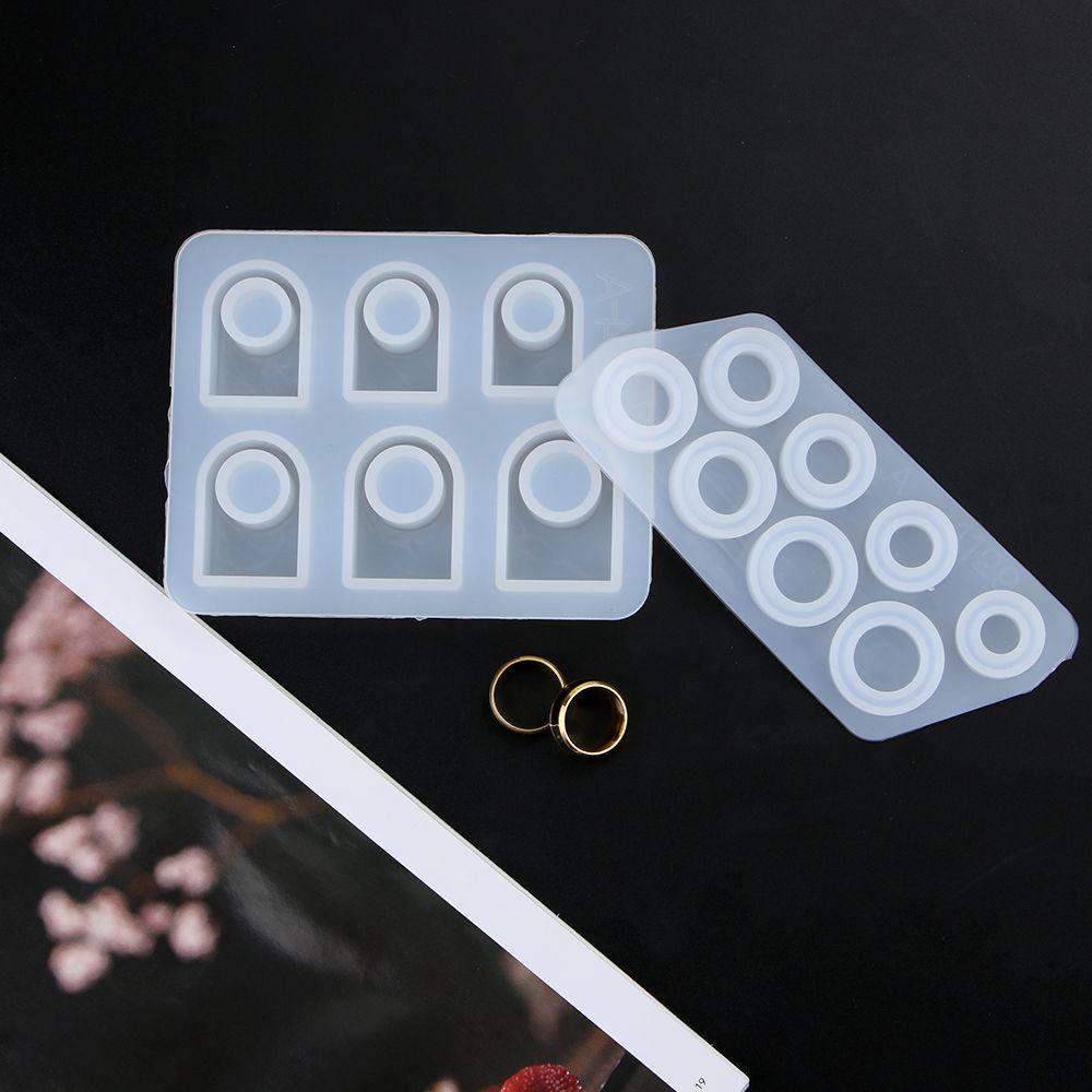 Khuôn Silicone Tạo Hình Làm Trang Sức Hình Hoa Hồng 5-12