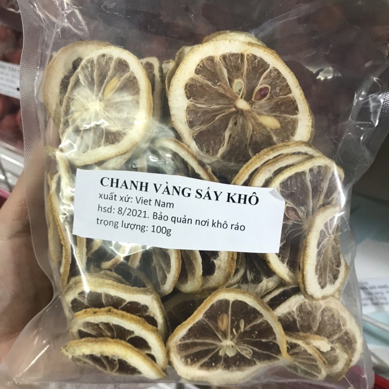 Chanh vàng sấy khô 100g