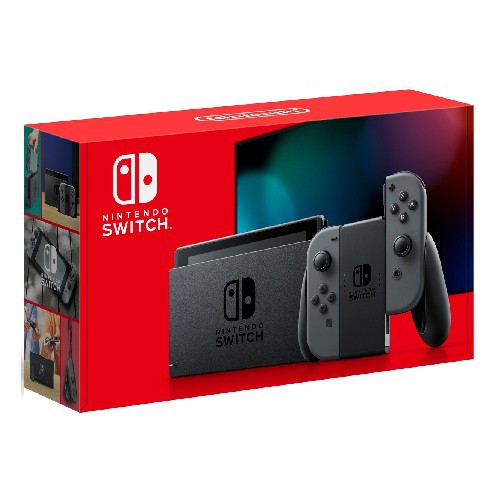 Máy Chơi Game Nintendo Switch V2 Grey Mới 100% Fullbox Chính Hãng