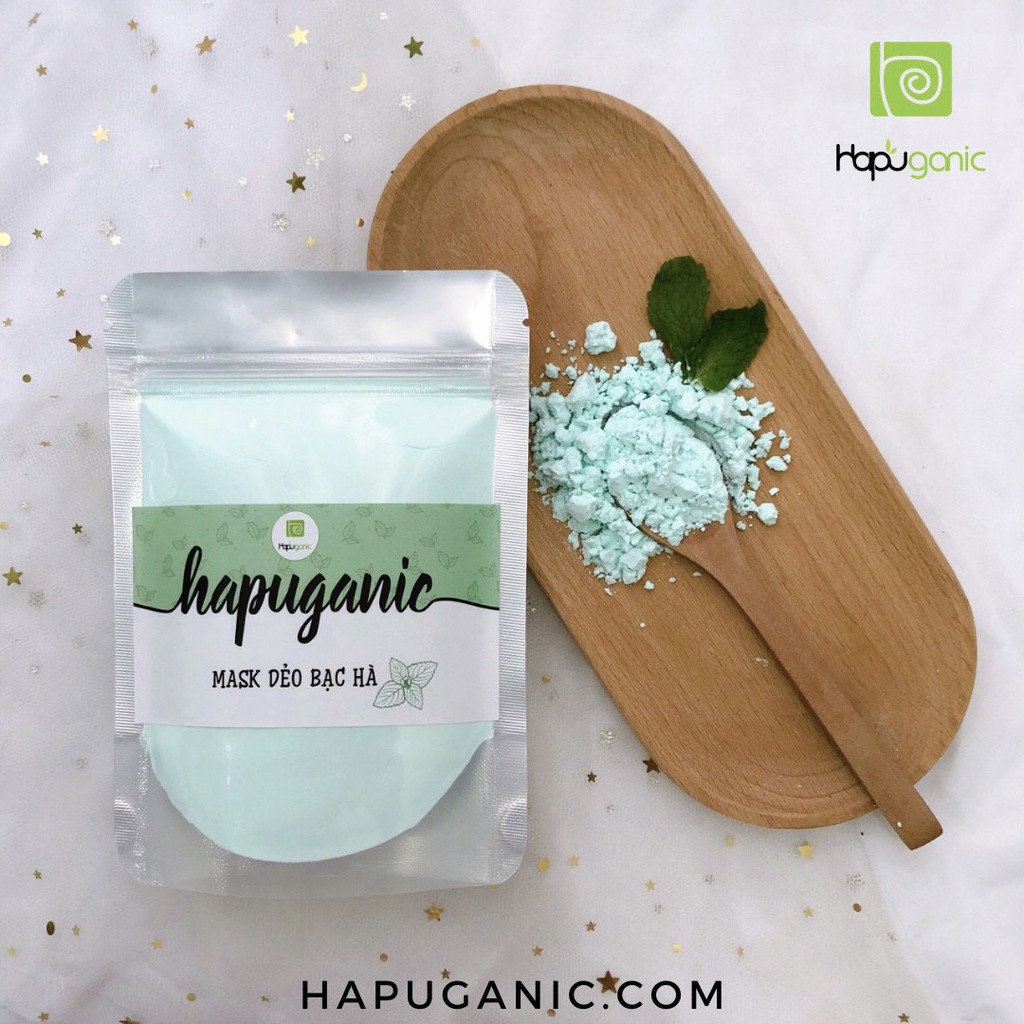 Mask Dẻo Bạc Hà Hapu Organic chuyên dùng trong Spa uy tín giảm mụn sáng da | BigBuy360 - bigbuy360.vn