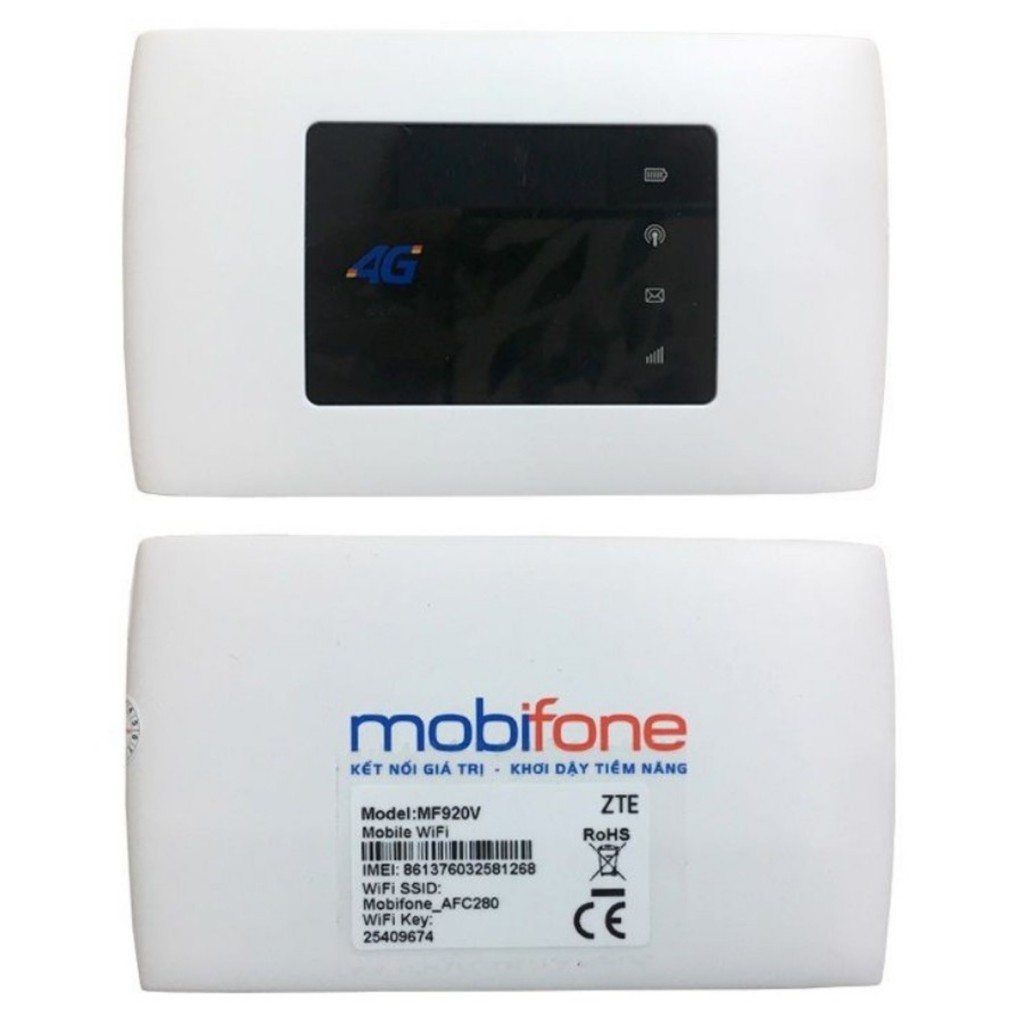 Bộ Phát Wifi 4G ZTE MF920V - Tốc Độ 150Mbps , Bộ phát 4G MF920V Mobifone | BigBuy360 - bigbuy360.vn