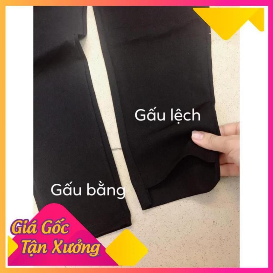 QUẦN BAGGY GẤU LỆCH  VẢI TUYẾT MƯA SIÊU ĐẸP (90CM)