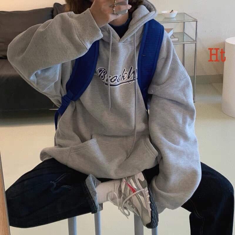 Áo hoodie nỉ cotton Brook HT12