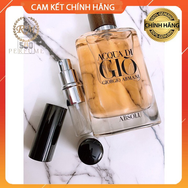 [Chính Hãng] Nước Hoa 𝑨𝒄𝒒𝒖𝒂 𝑫𝒊 𝑮𝒊𝒐̀ 𝑨𝒃𝒔𝒐𝒍𝒖_Hương Thơm Lịch Lãm Cho Người Đàn Ông Thích Mùi Gỗ