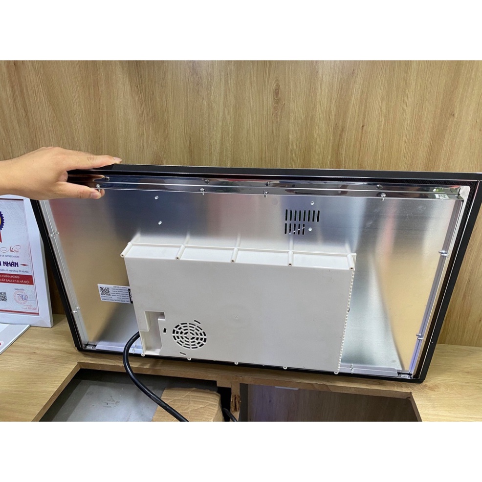 Bếp từ đôi Bauer BE 668GTA  (Tính năng: Giữ ấm, Nấu cơm, Rã đông, Chiên sào...Sử dụng Linh kiện - mạ