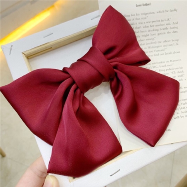 Cài Tóc Nơ Bản To - Kẹp Tóc Nơ Ulzzang