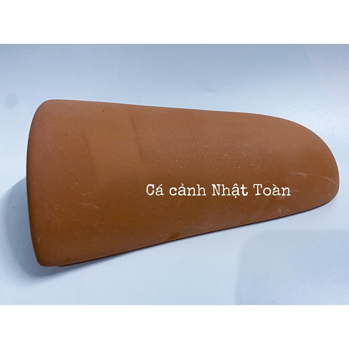 ỐNG GỐM SỨ CHO CÁ NÚP VÀO TRANG TRÍ BỂ CÁ 17x12x6cm F912