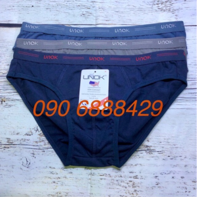 Combo 5 quần lót nam cotton Unok
