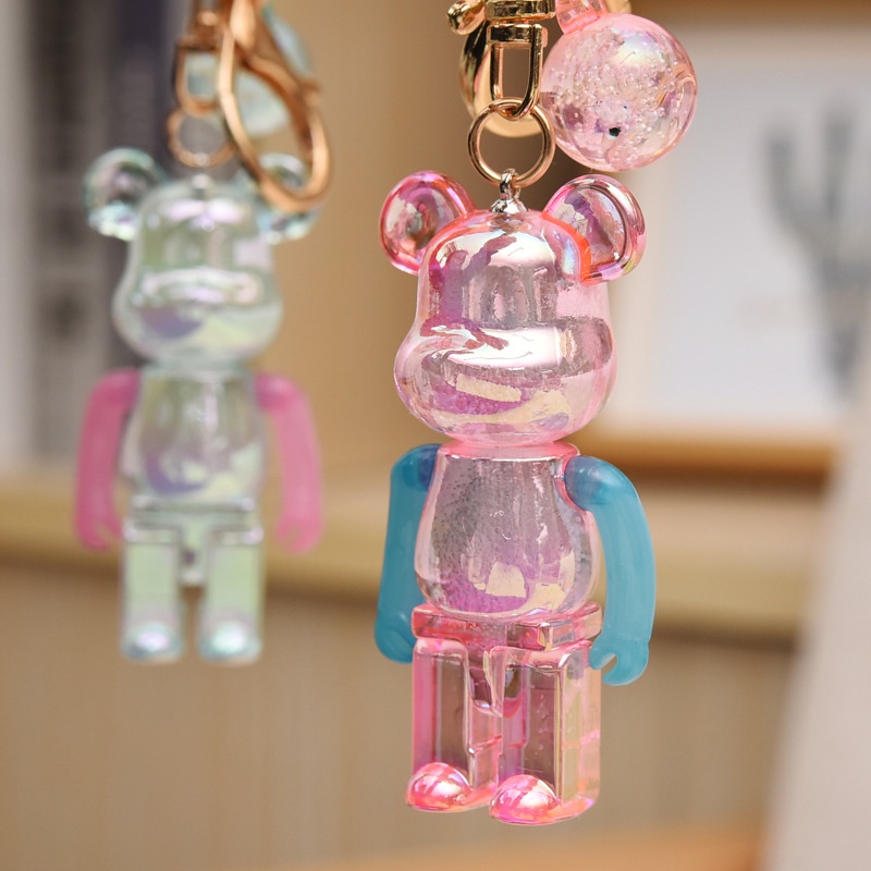 Móc Khóa Nhựa Acrylic Hình Gấu Bạo Chúa Dễ Thương