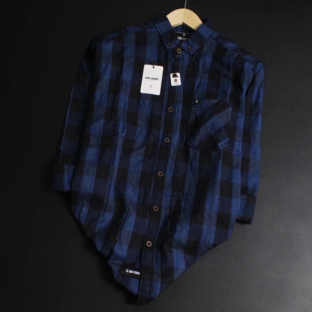 Áo Sơ Mi Flannel Tay Dài Oversize Họa Tiết Kẻ Sọc Size Lớn U8O8 Nhập Khẩu Jumbo Dày Cao Cấp Cho Nam