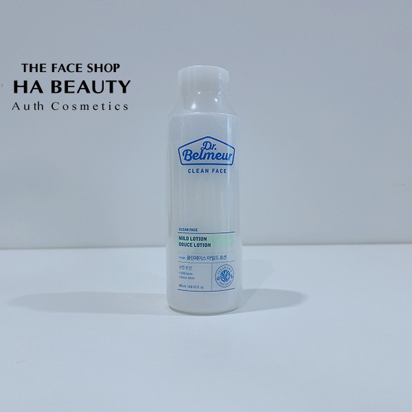 Sữa dưỡng ẩm cho da dầu hỗn hợp kể cả da mụn nhạy cảm The Face Shop Dr Belmeur Clean Face Mild Lotion 145ml