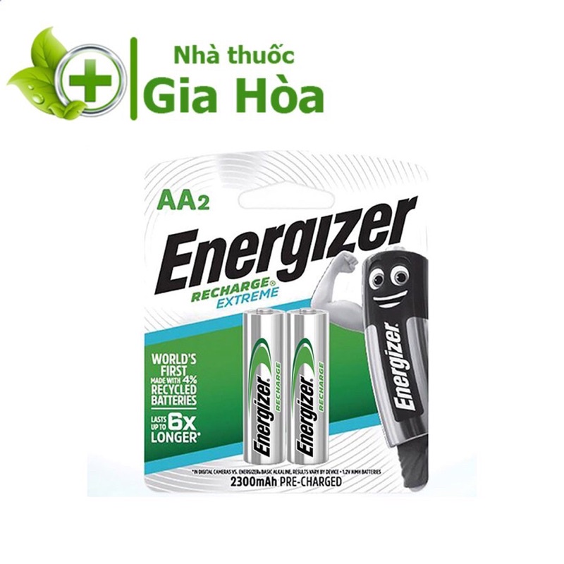 Pin sạc Energizer AA / AAA dùng cho các loại máy đo huyết áp, nhiệt kế hoặc các thiết bị điện