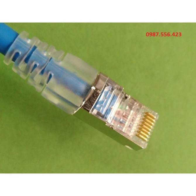 Đầu bấm mạng RJ45 cat6 FTP chống nhiễu chân sole Commscope