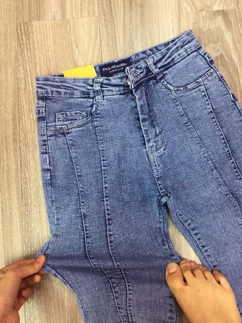 [Mã WASTMAY giảm 15% tối đa 30K đơn 150K] Quần Jean Nữ_ 2 Gân Siêu Hót [có video và ảnh thật | BigBuy360 - bigbuy360.vn