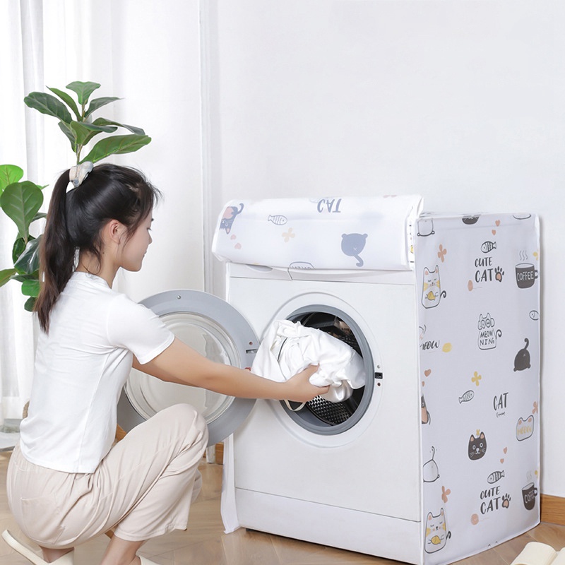 Vỏ Bọc Máy Giặt Chống Bụi Chống Thấm Nước Tiện Lợi Ốp