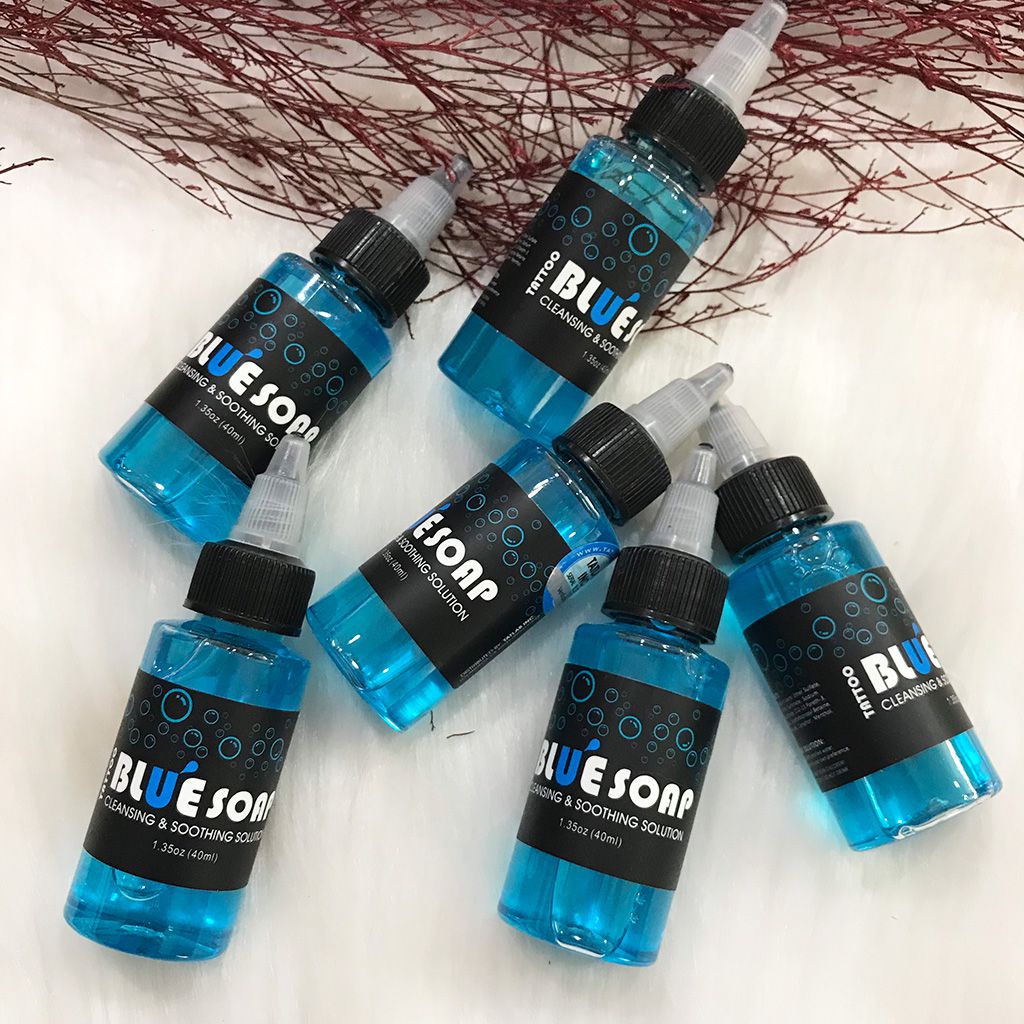 Bluesoap 30 ml nước rửa hình xăm siêu sạch siêu tiết kiệm