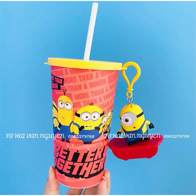 Bộ sưu tập ly nước, hộp đựng bỏng minions