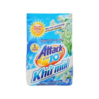Bột giặt Attack 3,8kg tặng kèm 700g