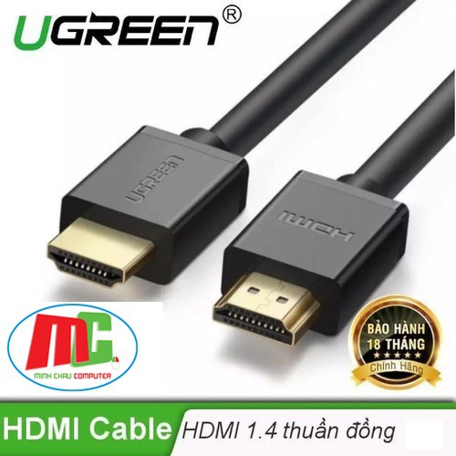 [Mã ELHACE giảm 4% đơn 300K] Dây HDMI 10 Mét Ugreen 10110 - Hàng Chính Hãng BH 18 Tháng