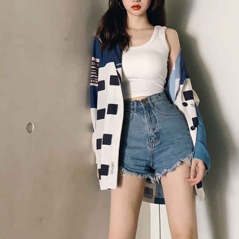 Áo BH sát nách thể thao vải cotton dáng ôm thời trang mùa hè năng động cho nữ