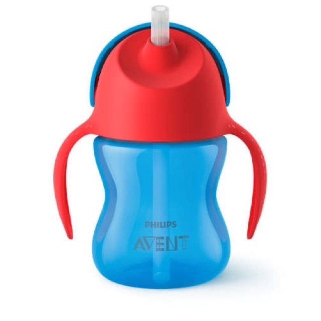 Bình tập uống Philips AVENT có vòi hút 200ml cho bé từ 9 tháng SCF796/00