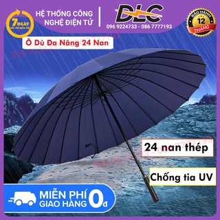 Ô dù che nắng mưa 24 nan Chất Liệu Cứng Cáp Làm Bằng Thép Chống Gỉ Che nắng che mưa ngoài trời cực tốt