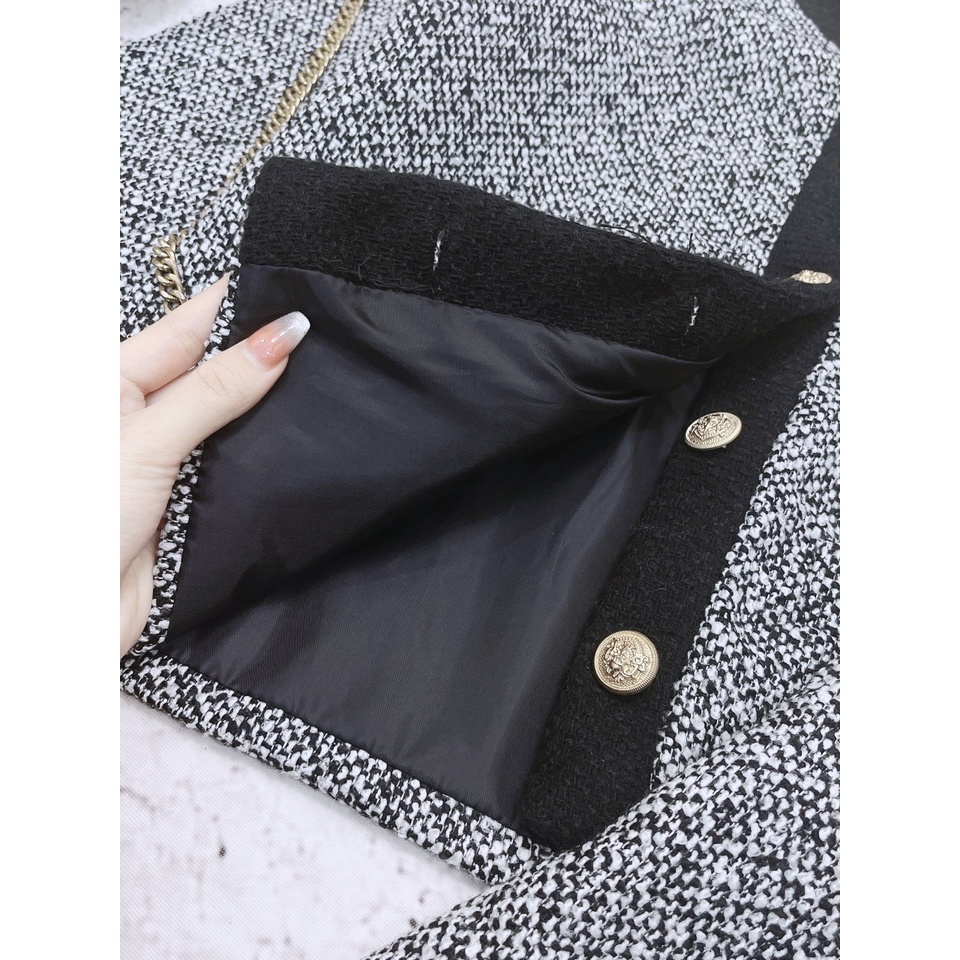 ÁO DẠ PHẨY PHỐI CÚC ĐỒNG