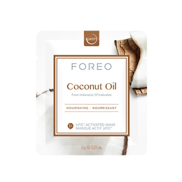 [CHÍNH HÃNG CÔNG TY ] FOREO UFO Mask Coconut Oil – Mặt nạ dầu dừa cấp ẩm sâu – 6 miếng