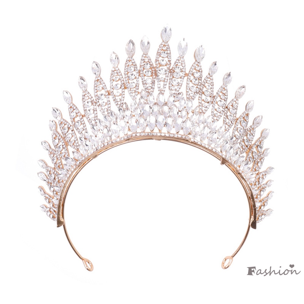 Vương Miện Đính Đá Lấp Lánh Nhiều Màu Sắc Trang Trí Sân Khấu