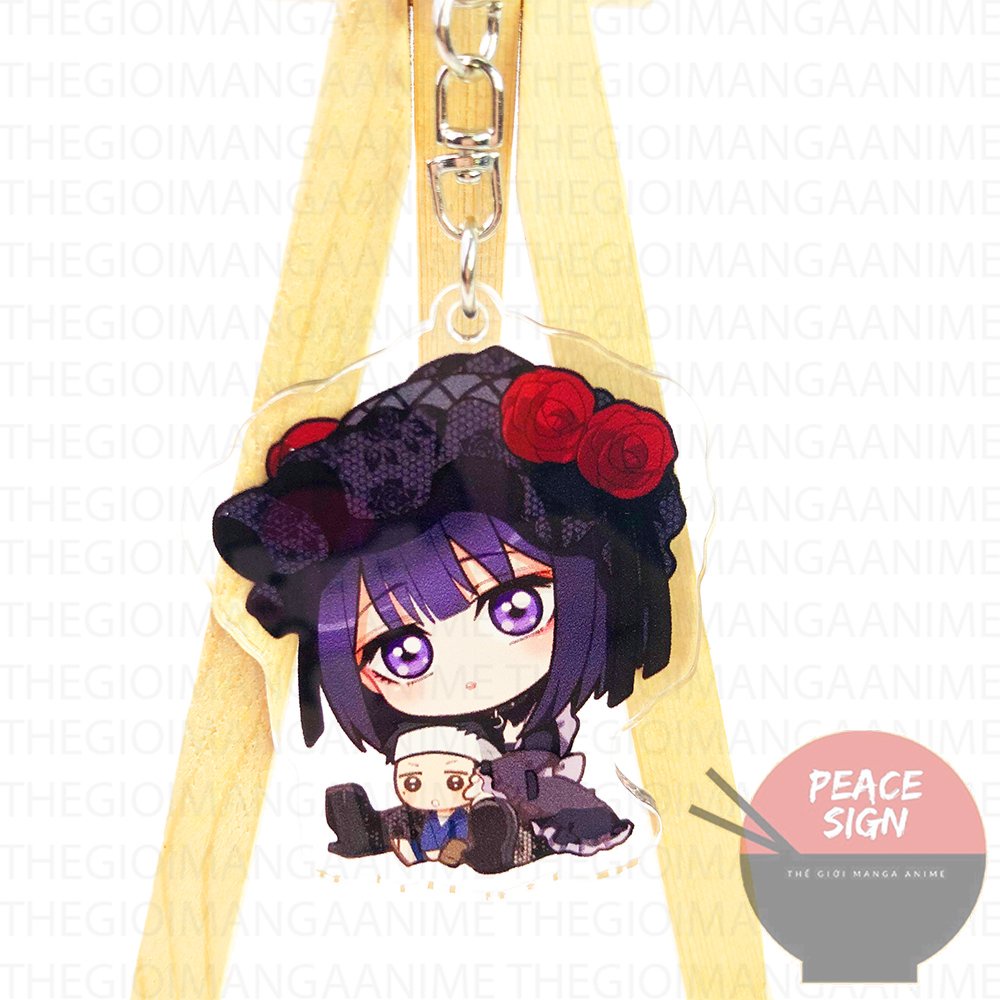 Móc khóa MY DRESS-UP DARLING Nàng Nổi Loạn x Chàng Thợ May anime chibi xinh xắn dễ thương