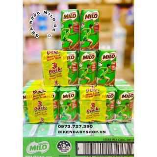 1 thùng sữa nước Milo Úc cho bé từ 2 tuổi (thùng 24 hộp) date 3/2021