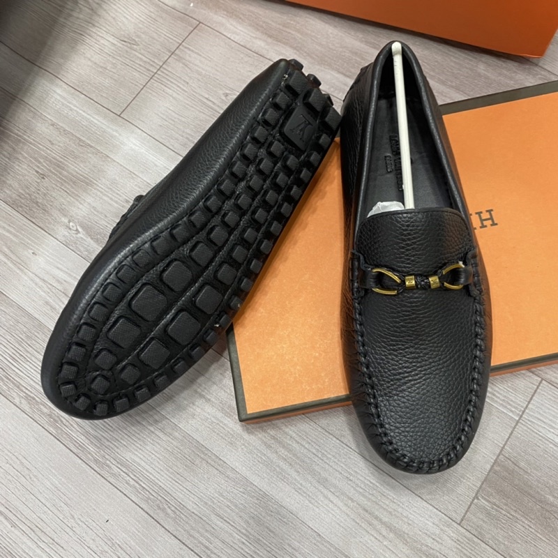 Giày lười nam da bò Gc có khoá đồng ko phai ko bong tróc da bò thật bảo hành 12 tháng,ảnh thật chụp tại shop