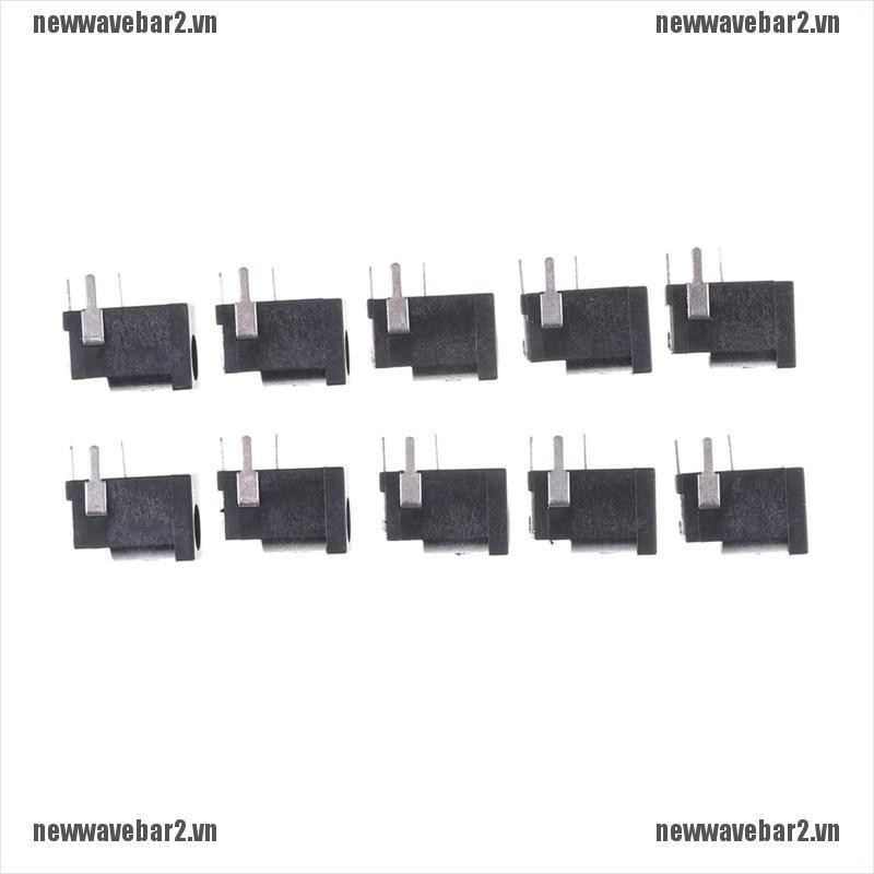 10 Đầu cắm nguồn DC 3 chấu 3.5mm x 1.3mm chất lượng cao