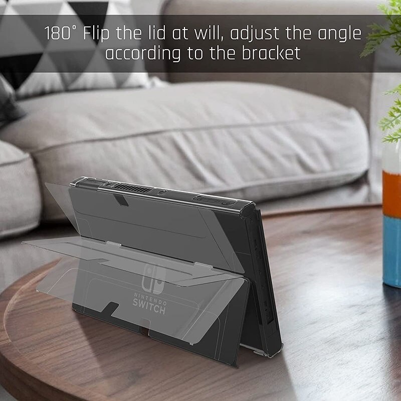 Ốp Bảo Vệ Máy Chơi Game Nintendo Switch Joy-Con NS OLED Bằng PC Cứng Chuyên Dụng