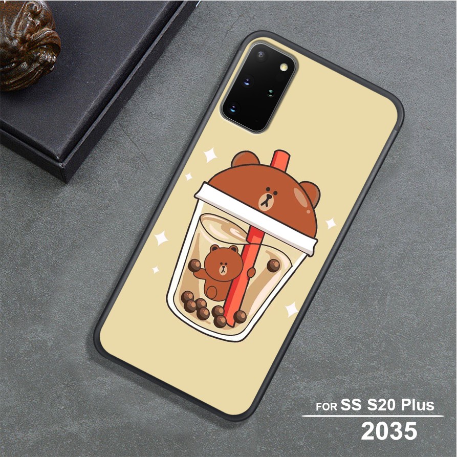 ỐP ĐIỆN THOẠI SAMSUNG S20 - SAMSUNG S20 ULTRA - SAMSUNG S20 PLUS IN HÌNH GẤU SIÊU DỄ THƯƠNG GIÁ RẺ