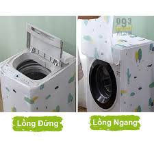 Bọc máy giặt lồng ngang,lồng đứng hoa văn đẹp(giao mầu ngẫu nhiên)