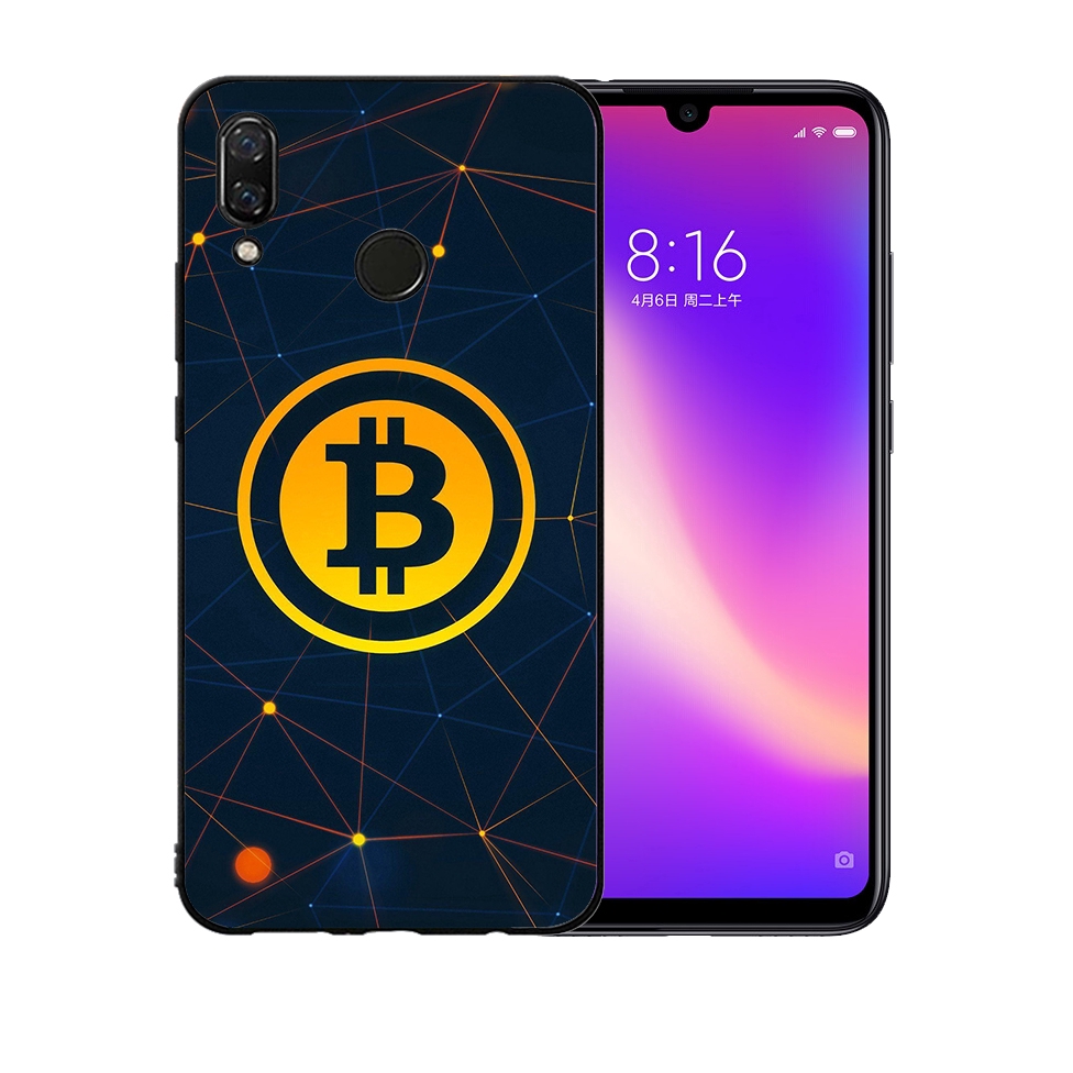 Ốp Điện Thoại Thiết Kế Đồng Xu Bitcoin Cho Xiaomi Redmi 7a Note 8 7 6 Pro Note 5a Prime Redmi S2