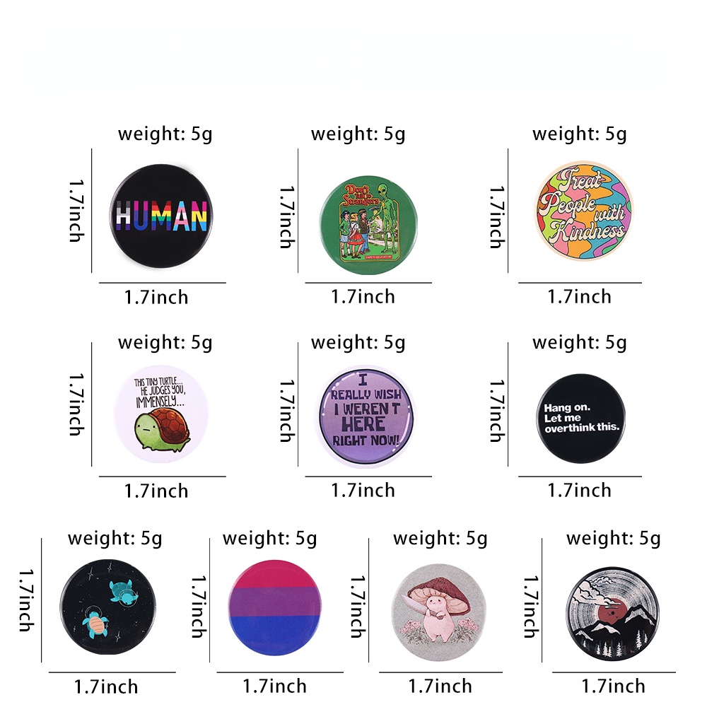 Trâm Cài Áo Hình Cầu Vồng / Chú Vịt Bằng Thiếc Dễ Thương Dùng Làm Quà Tặng Cho Bạn Bè