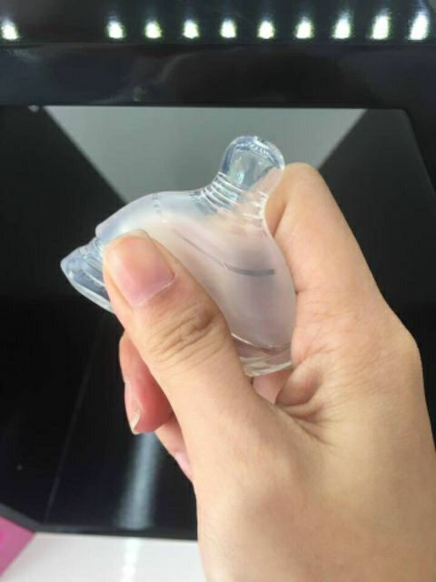(Tách lẻ) 1 bình trữ sữa spectra cổ rộng 160ML + 1 núm ti và nắp đậy bình trữ sữa Hàn Quốc