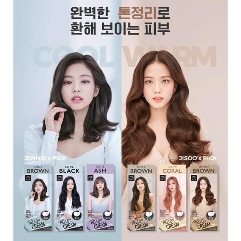 Sẵn Nhuộm Tóc Miseen Scene Hello Cream Personal Hair Color 125g