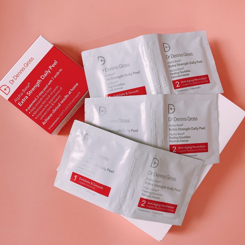 Date 06/2024 - miếng DR. DENNIS GROSS SKINCARE BETA® PEEL EXTRA STRENGTH DAILY PEEL
