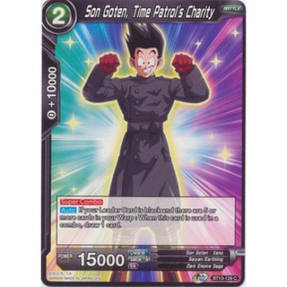 Thẻ bài Dragonball - TCG - Son Goten, Time Patrol's Charity / BT13-129'